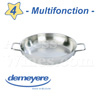 Po&ecirc;le � frire MULTIFONCTION professionnelle 20cm acier Inox - tous feux dont INDUCTION - marque Demeyere 