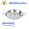 Po&ecirc;le � frire MULTIFONCTION professionnelle 24cm acier Inox - tous feux dont INDUCTION - marque Demeyere 