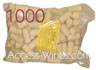 Sac de 1000 bouchons cylindriques en li�ge naturel - colmat�s au latex pour conservation du vin jusqu&acute;� 10 ans 