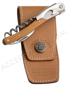 Les meilleurs sommeliers du monde, Ch&acirc;teau Laguiole Grand Cru, Olivier Poussier Meilleur Sommelier du Monde 2000