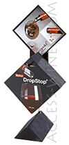 Pr�sentoir pochettes 2 anti-gouttes Drop-Stop