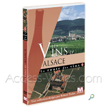 ALSACE, La route du vin en DVD, Prot�g�e par les Vosges, l�Alsace b�n�ficie d�un climat sec et ensoleill� propice � la culture de la vigne. Sur ses pentes bien orient�es, les c�pages traditionnels, comme le riesling, les pinots, gris, blancs et m�me noirs, le gewurztraminer, le chasselas ou le muscat, produisent des vins aux ar�mes incomparables. L�unit� et la personnalit� de l�Alsace se r�v�lent dans ses hommes et ses femmes qui ont model� leur pays : coteaux, routes, villages et caves en sont l�harmonieuse expression. Les uns nous entra�nent dans des comparaisons po�tiques, les autres pratiquent la biodynamie. Quant au chef, dans la chaude ambiance d�un wistub, il r�alise avec brio un b�ckeofe de pieds de porc aux trois viandes.