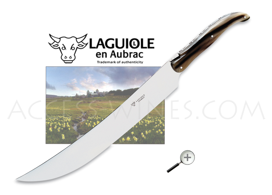 Sabres � champagne Laguiole en Aubrac