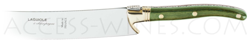 Sabre &agrave; champagne LAGUIOLE- vert