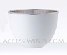 Seau � champagne en �tain - mod�le SNOW Bowl pour 1 bouteille  Orf�vrerie d&rsquo;Anjou - Collection Intemporelle 
