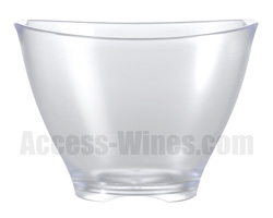 Seaux � Champagne transparents teint�s INCOLORE GRANIT