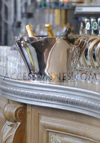 Vasque � champagne VASSCO, �tain brillant double paroi