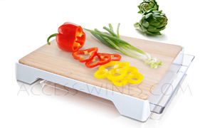 Vacuvin - Planche � d�couper en BAMBOU