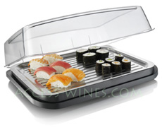 VACUVIN - Plateau rafra�chisseur pour barbecue - Sushis Sashimis Poissons