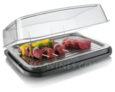 VACUVIN - Plateau rafra�chisseur pour barbecue - Brochettes et Viandes
