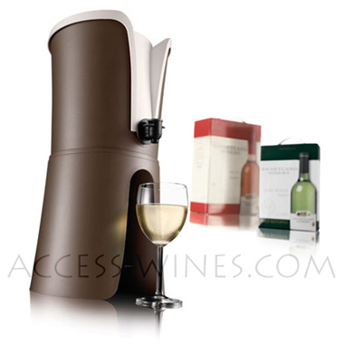 VACUVIN Wine Tender, Rafra�chisseur rapid-ice pour vins en Bag-in-Box - cubis