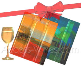 VACUVIN - Coffret cadeau Rapid-Ice Vin, d�cors printemps-�t�