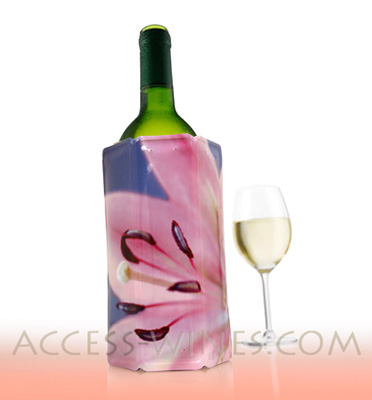 VACUVIN - manchons rapid-ice pour bouteilles, d�cor divers