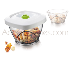 VACUVIN - bo�te de conservation sous vide /fruits secs/ 